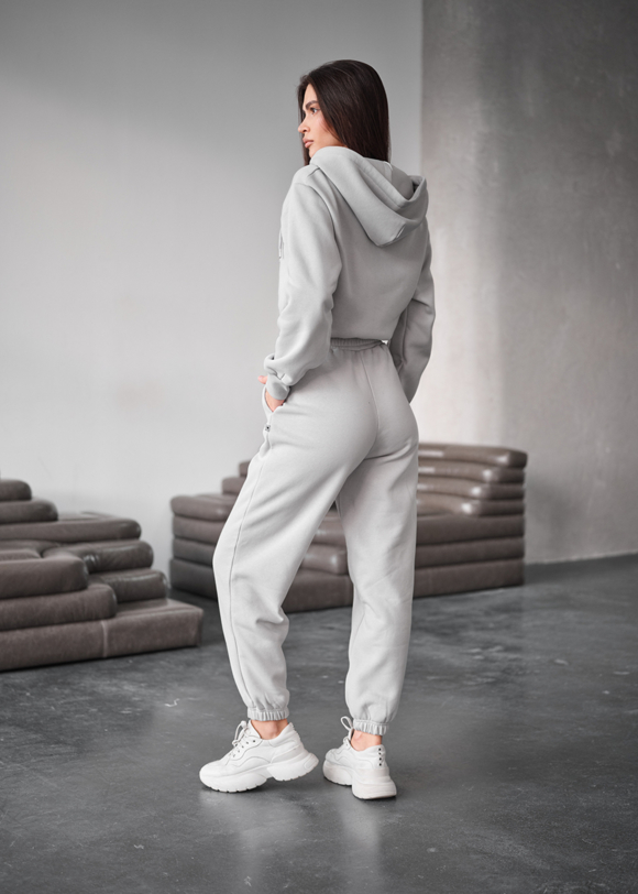 Комбінезон жіночий Staff ср light gray fleece світло-сірий