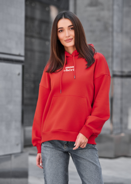 Cher shore 鎌倉店購入 タッパーベスト レディース シェルショア Толстовка жіноча Staff mon cheri oversize fleece червона на флісі