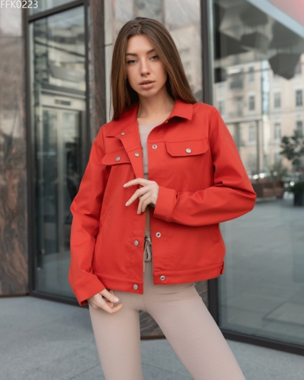 Жіноча куртка Staff di red
