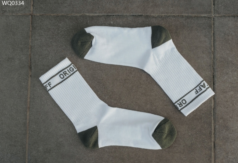 Жіночі шкарпетки Staff white & khaki