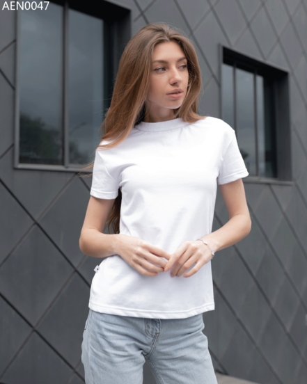 Жіноча футболка Staff white basic