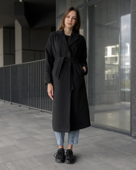 Жіноче пальто Staff dark gray 