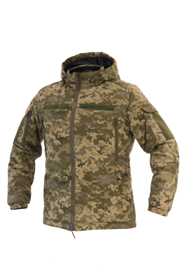 Зимова тактична куртка Staff polk pixel