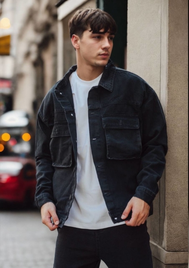 stand21 ソフトジャケット　ブラック 44a57bd88cea4ff3b8b151915be0d9