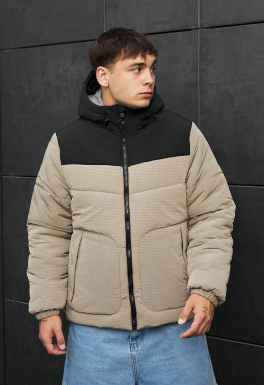 Чоловіча куртка Staff loxx light brown & black світло-коричневий