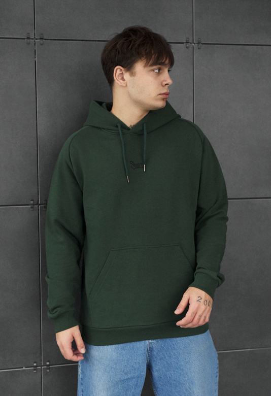 Худі чоловіче Staff black basic oversize чорне оверсайз купити