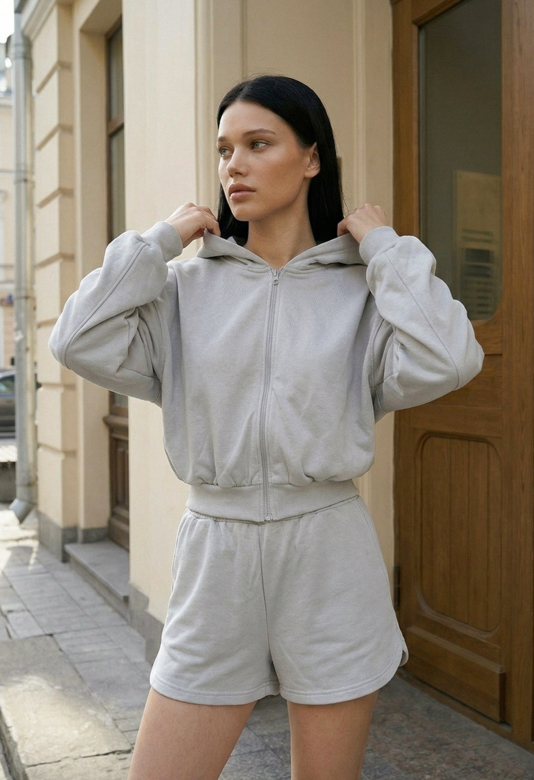Жіноча кофта Staff feelings blue oversize синя модна оверсайз