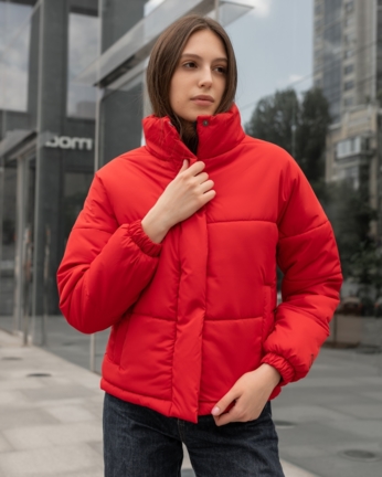 Жіноча куртка Staff gro red