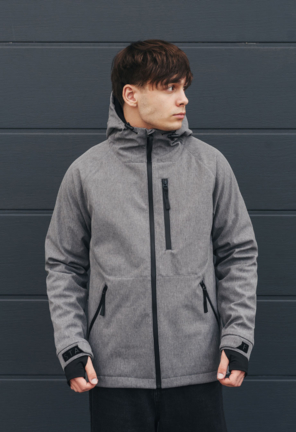 Куртка Staff bu soft shell gray melange
