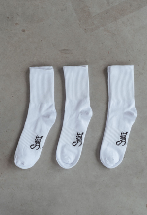 Шкарпетки Staff white (р.39-42)