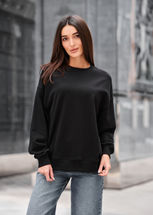 Forgotten Woods ブラックメタル　blackl Світшот жіночий Staff s black oversize чорний оверсайз стильний