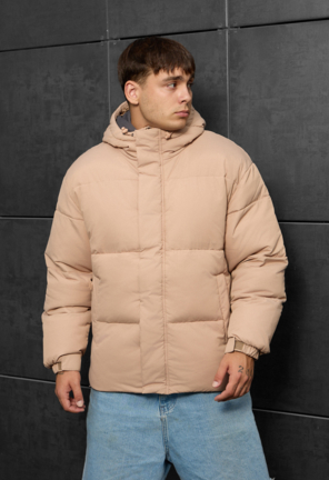 Зимова куртка Staff zyne beige oversize