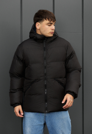 Зимова двостороння куртка Staff rovx black & navy