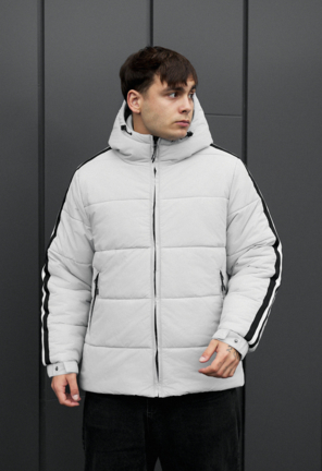 Зимова куртка Staff ri light gray
