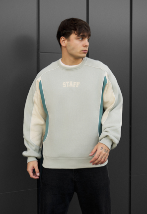 Світшот Staff logo 2 reflective oversize fleece