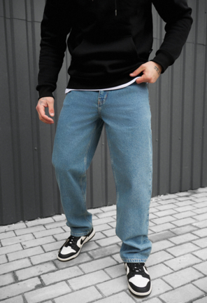 Джинси Staff 054 blue baggy