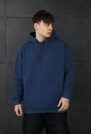 Худі Staff navy oversize