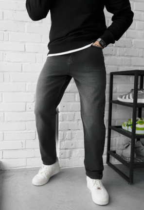 Джинси Staff 17 regular dark gray