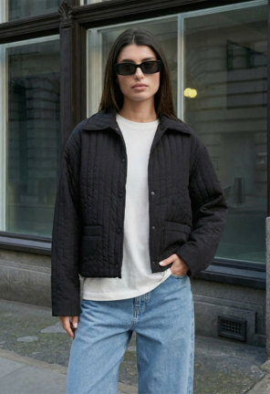 Жіноча куртка Staff stax black