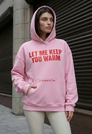 Жіноче худі Staff let me keep you warm oversize