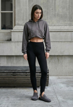 Жіночі лосини Staff zip black