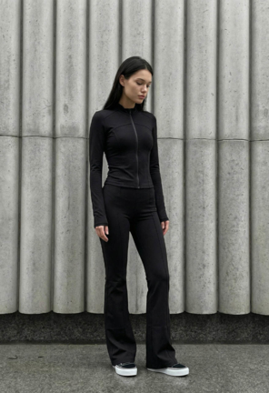 Жіночий спортивний комплект Staff lf black zip