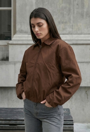 Жіноча вітровка Staff ni brown