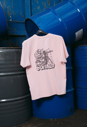 Футболка Staff x Buffalo 2 pink