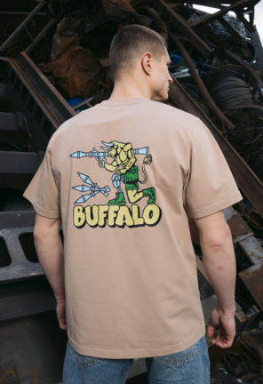 Футболка Staff x Buffalo 2 coyote