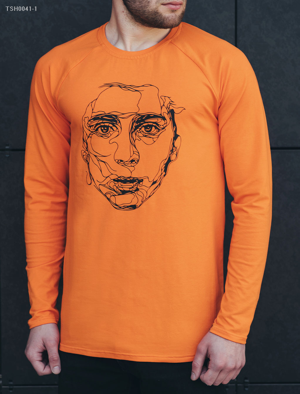 Лонгслив Staff orange купити в Україні. Ціни на Лонгслив Staff orange