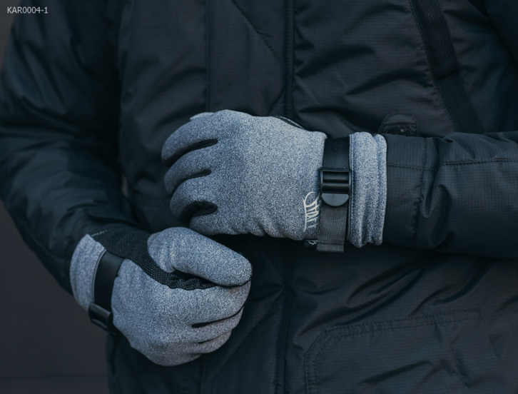 Перчатки Staff softshell gray