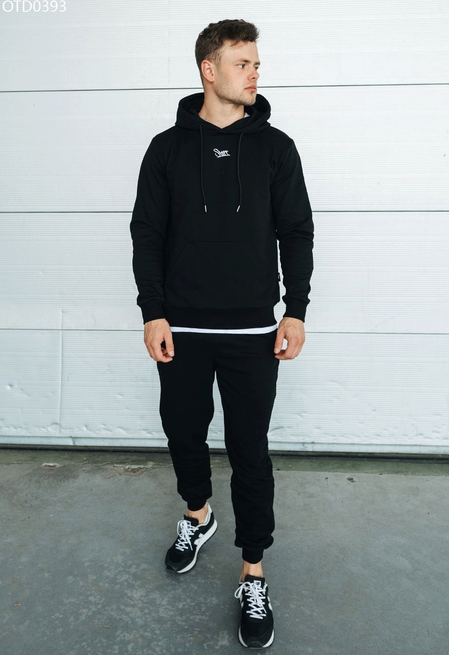 Спортивный костюм Staff logo black черный купить от украинского ...