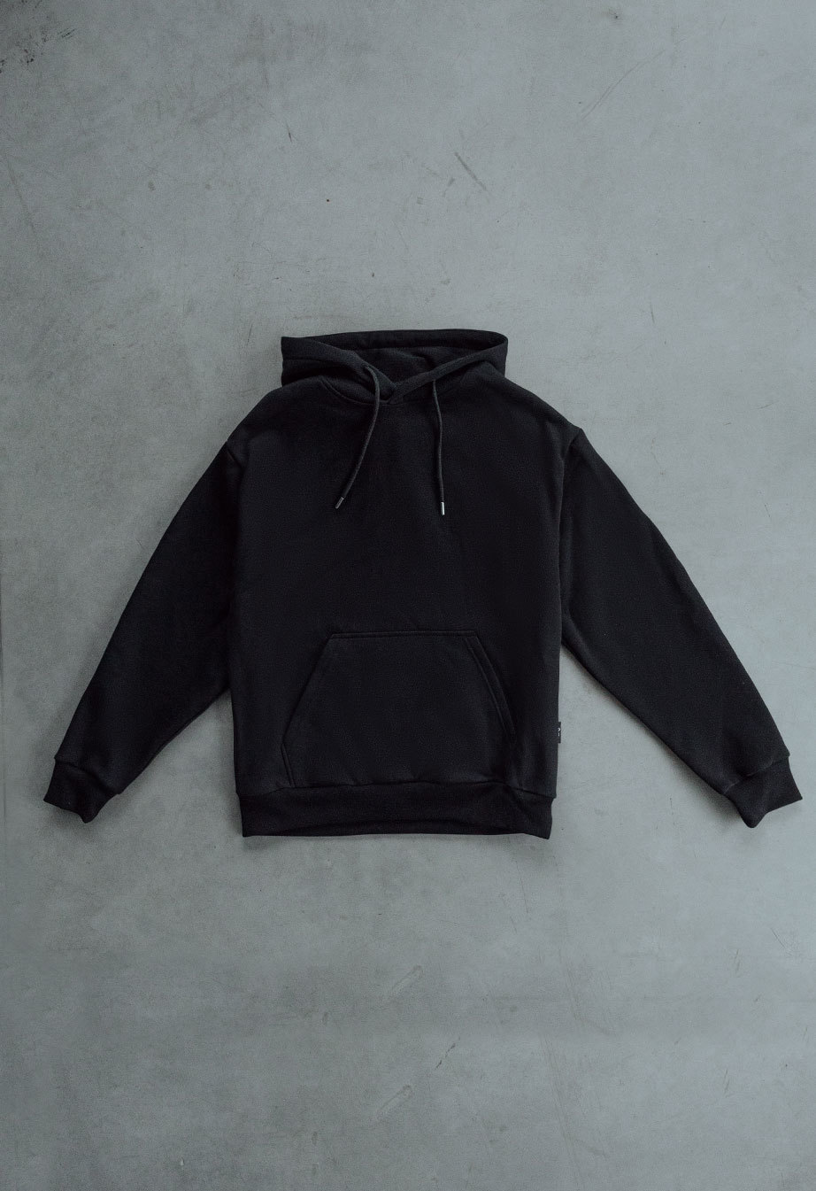 Толстовка чоловіча Staff fury oversize fleece чорна з принтом