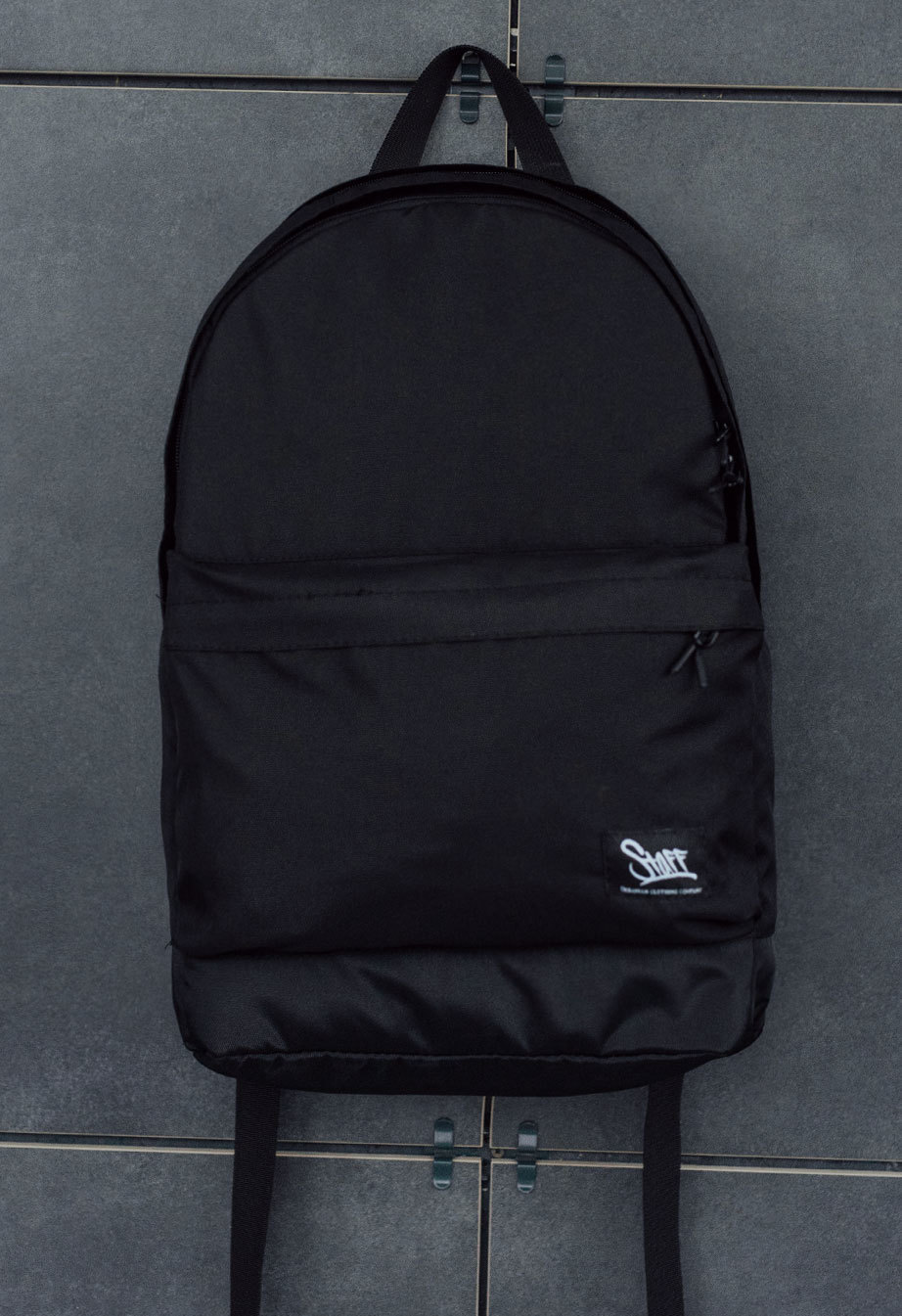 Рюкзак для ноутбука Staff 22L black чорний з логотипом стильний ...