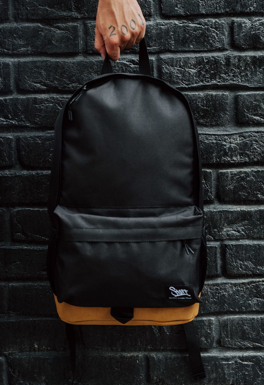 Рюкзак для ноутбука Staff 15L black & brown чорно-коричневий брендовий ...