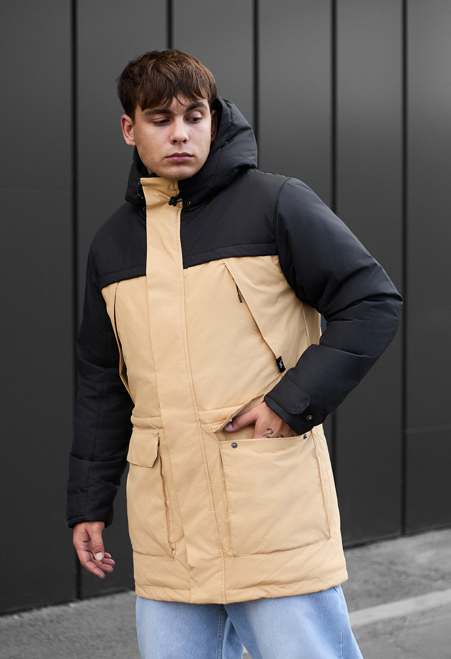 Зимняя парка Staff tor navy and black купити в Україні. Ціни на