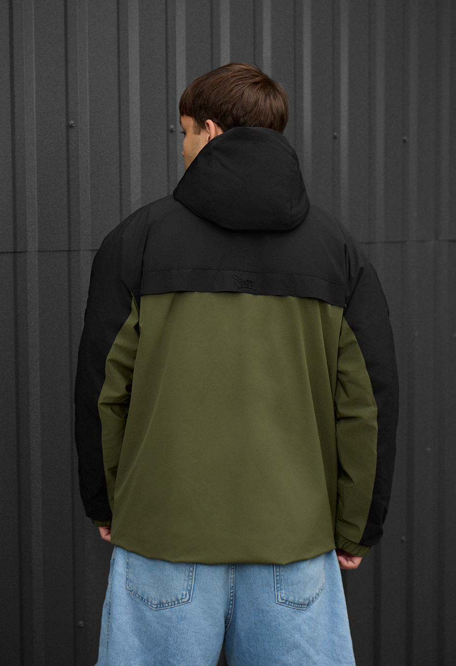 Чоловіча куртка Staff skay khaki & black хакі/чорний