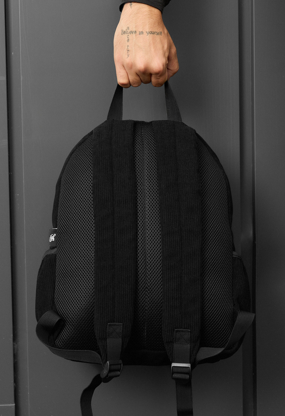 Чоловічий рюкзак Staff 12L black чорний однотонний для хлопця купити