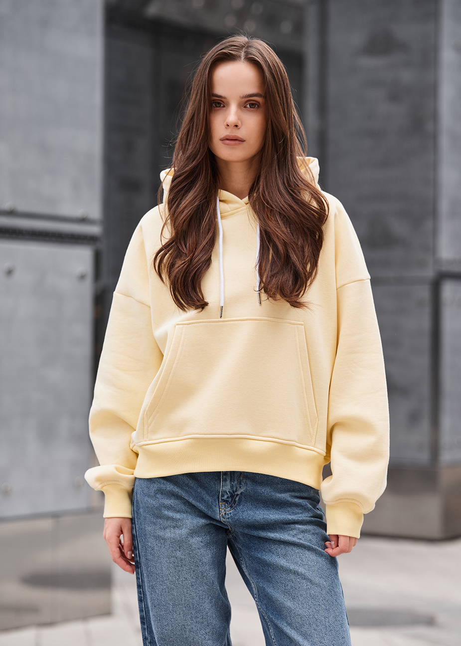 teatime♪ Толстовка жіноча Staff ti light lime oversize fleece світло