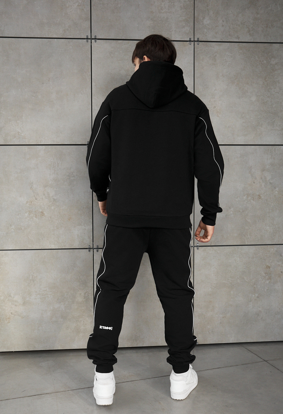 Спортивний костюм чоловічий Staff sav zip reflective oversize