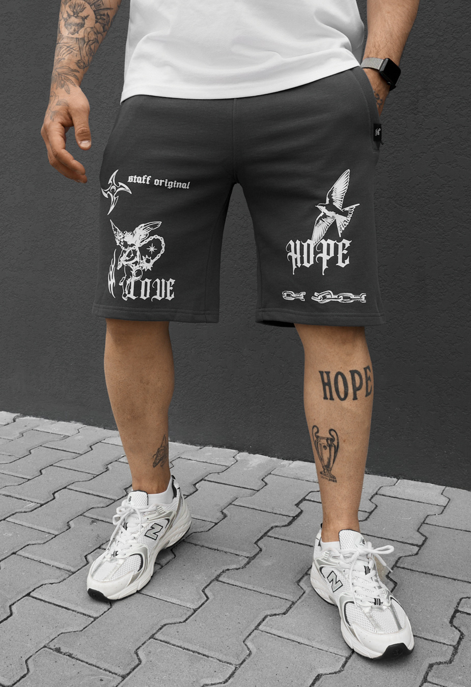 【OP×BerBerJin】 Velours Piping Shorts XL Шорти чоловічі Staff baggy c1 чорні широкі літні джинсові модні